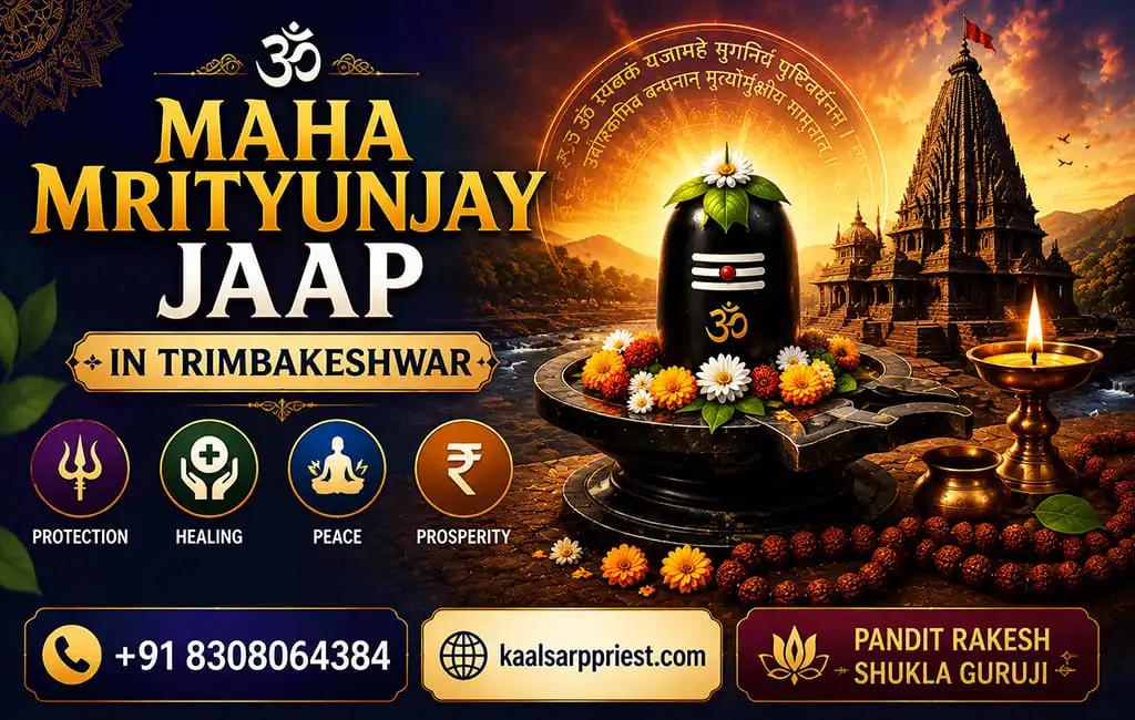 Maha Mrityunjay Jaap in Trimbakeshwar – Complete Guide, Benefits, Cost & Booking Process