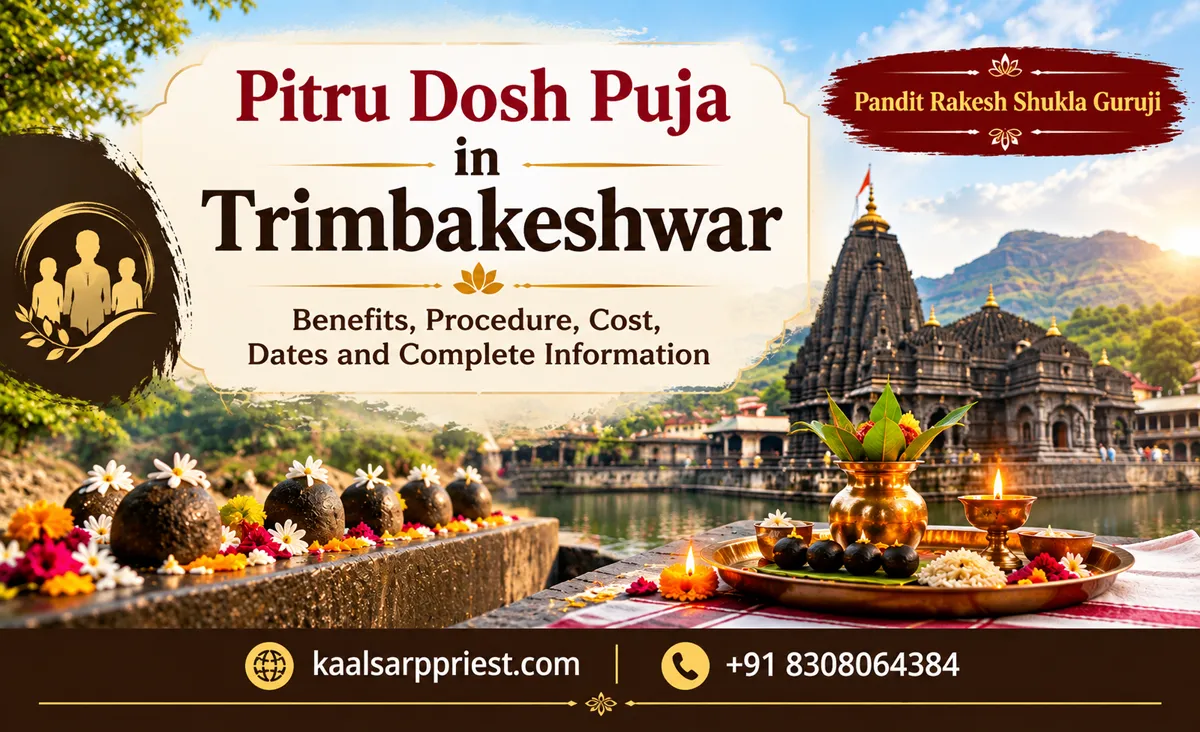 Pitrudosh Puja in Trimbakeshwar Benefits, Vidhi, Cost, Dates & Complete Guide